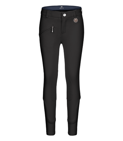 Waldhausen Reithose Funktion Sport, Kids, Kinderreithose in schwarz und braun