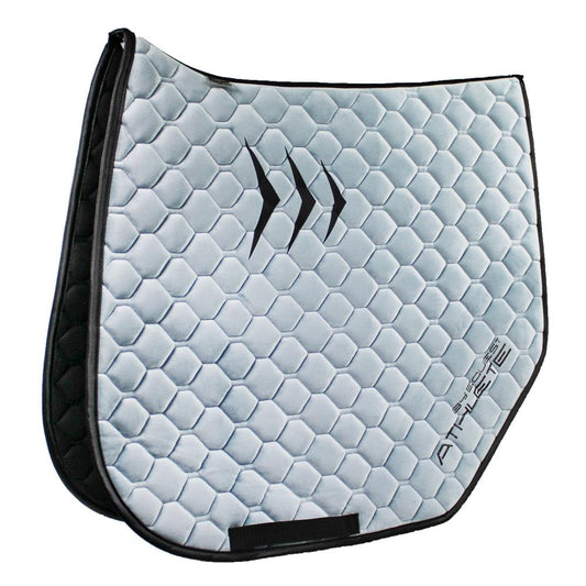 EQuest Schabracke Velvet Argon Athlete III in pastel blue, Sattelunterlage