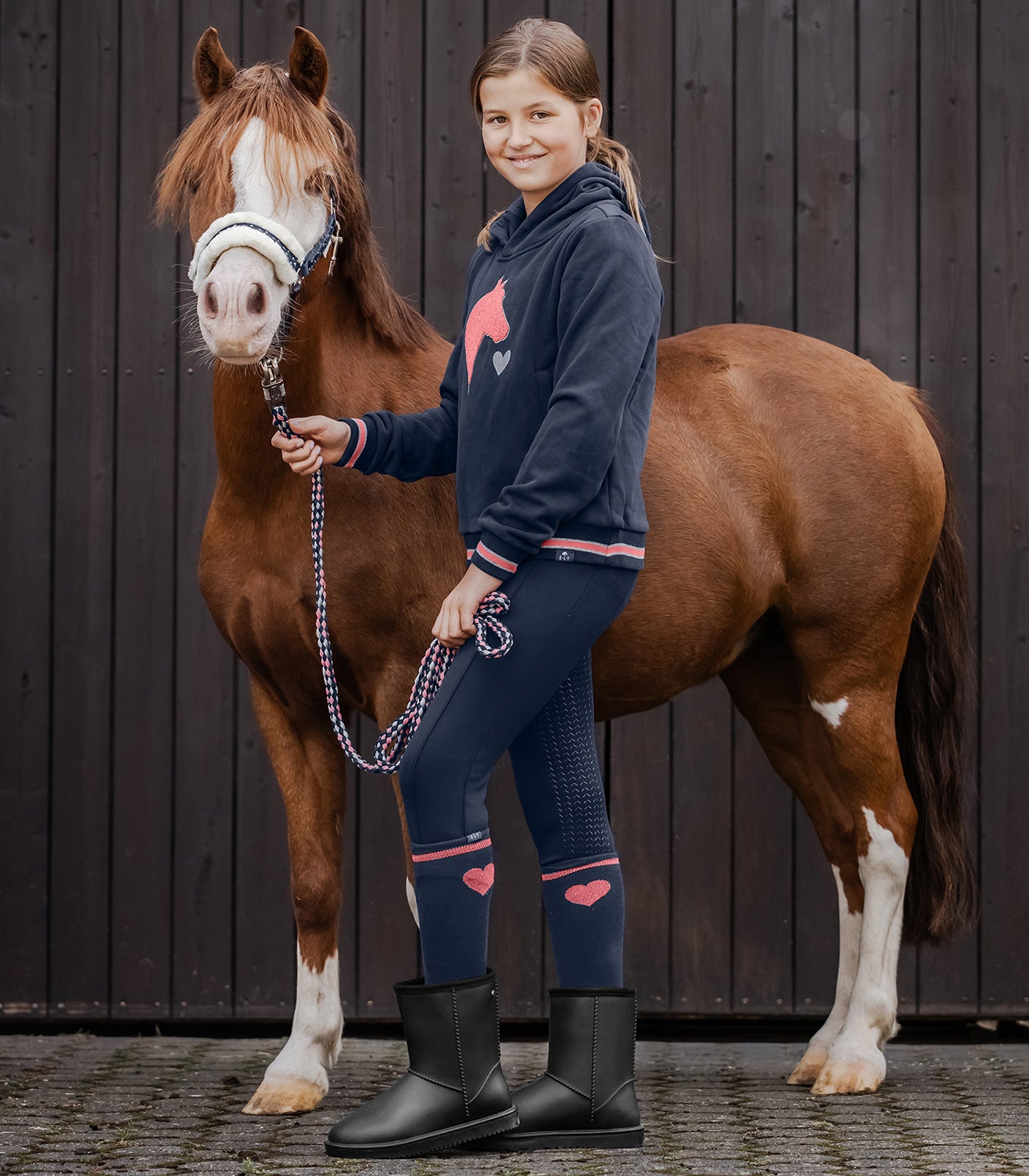 Waldhausen Thermo Reithose Essential Silikon, Kids und Damenreithose