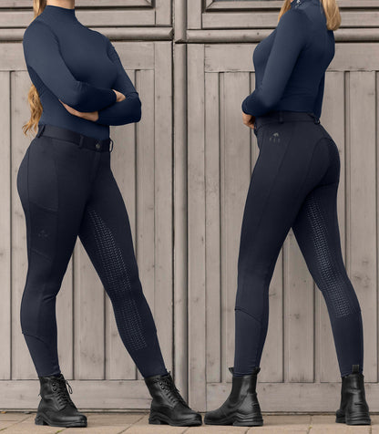 Waldhausen Thermo Reithose Essential Silikon, Kids und Damenreithose