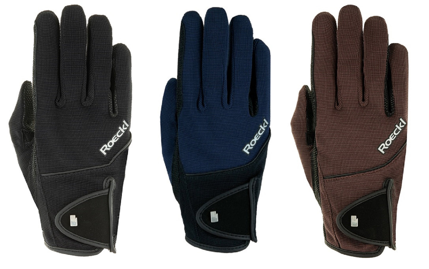 Roeckl Reithandschuhe Milano Handschuh mokka, marine, schwarz