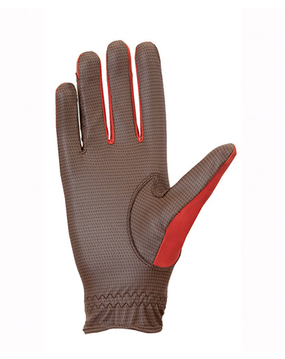 Roeckl Reithandschuhe Unisex Muenster Rot oder Schwarz