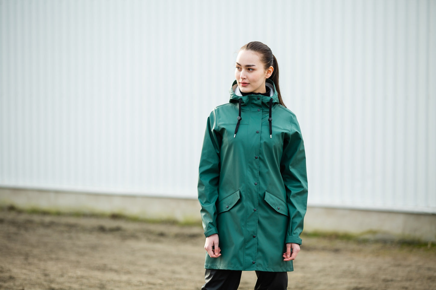 Horze Billie PU-Regenjacke