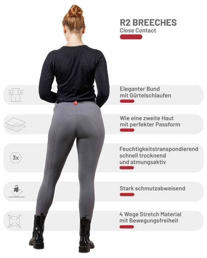 ea.st R2 Close Contact, Reithose, mit Close Contact Besatz