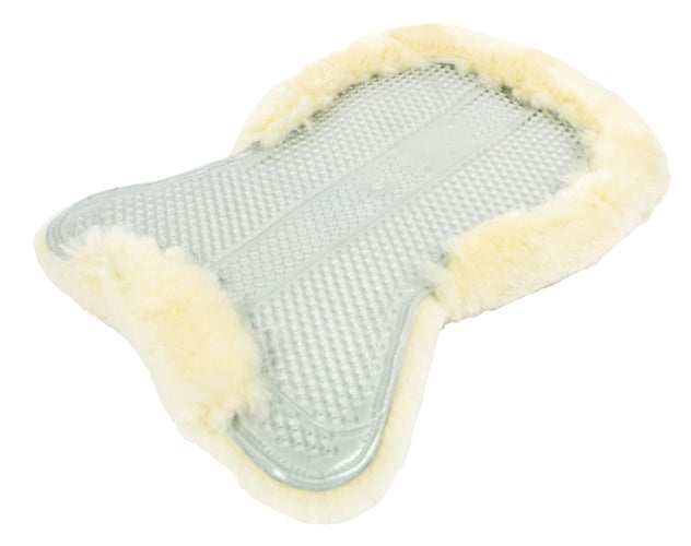 EQuest Gel-Pad vorne und hinten mit Lammfell,  in zwei Farben