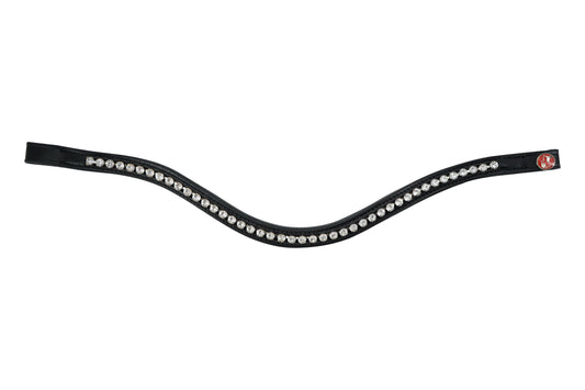 Kieffer Stirnband Comfort Paris mit weiße Steinchen