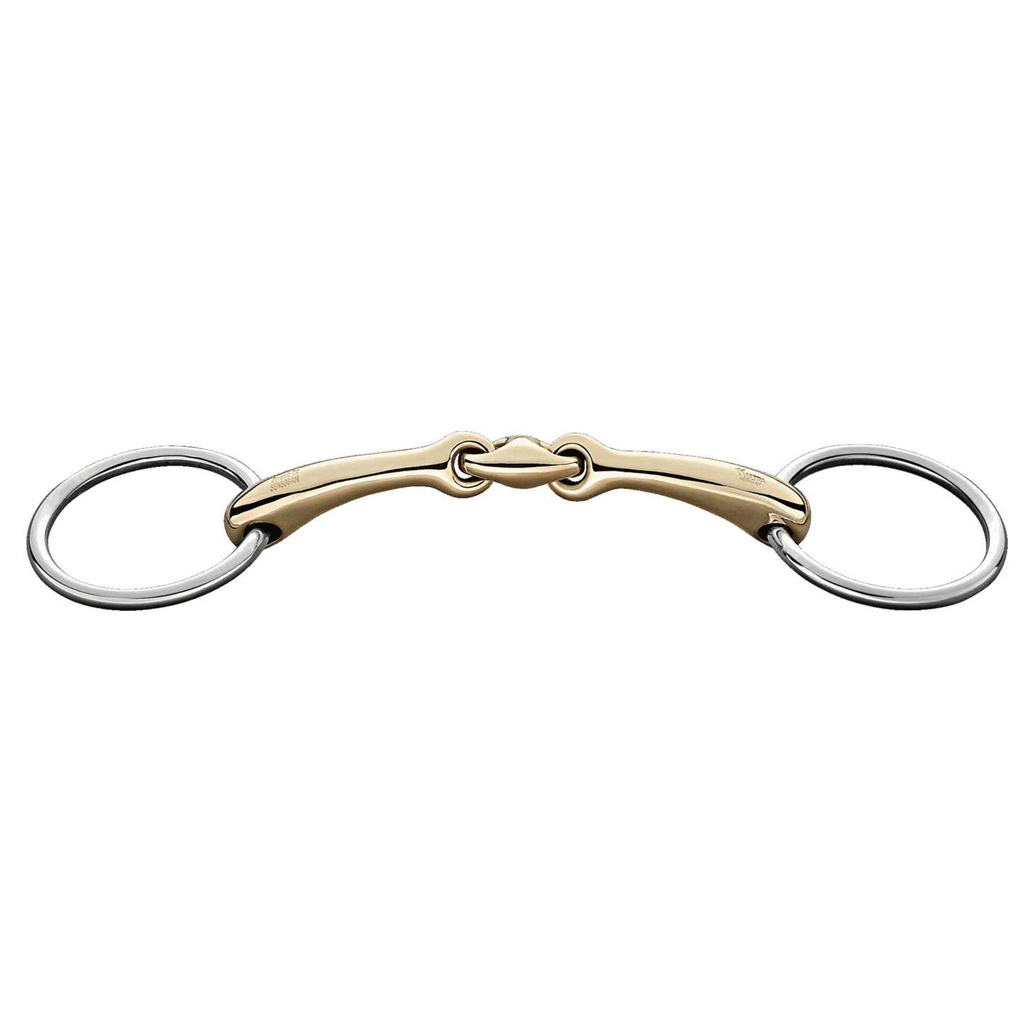 Sprenger Dynamic RS Unterlegtrense 14 mm doppelt gebrochen Sensogan