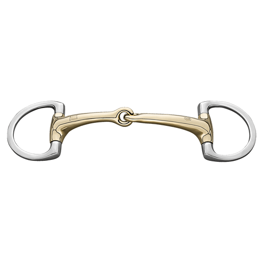 Sprenger Dynamic RS Olivenkopf Unterlegtrense mit D-förmigem Ring 14 mm Sensogan