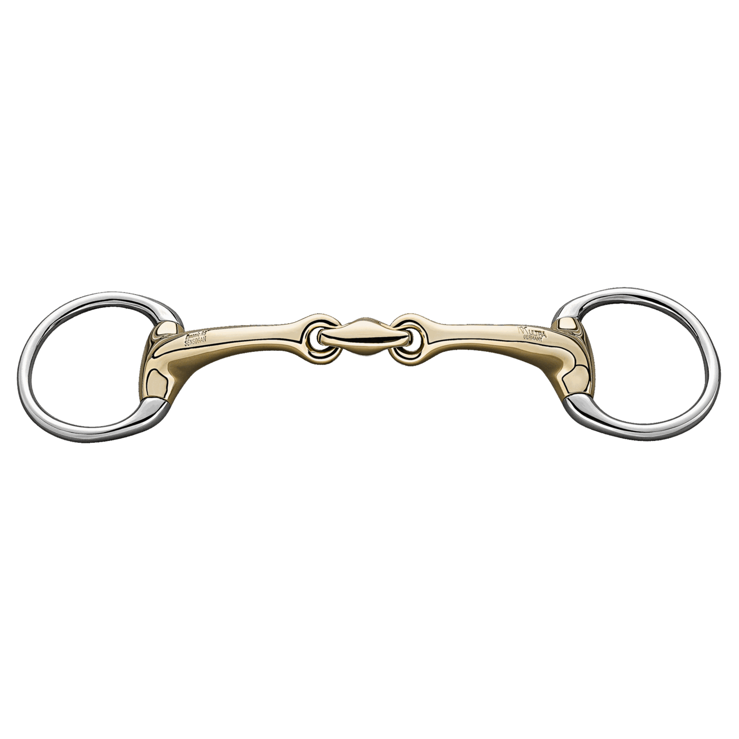 Sprenger Dynamic RS Olivenkopf Unterlegtrense 14 mm doppelt gebrochen Sensogan