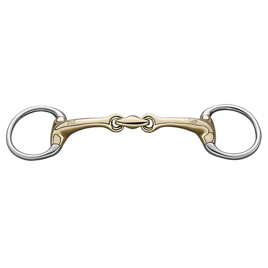 Sprenger Dynamic RS Olivenkopf Unterlegtrense 14 mm doppelt gebrochen Sensogan