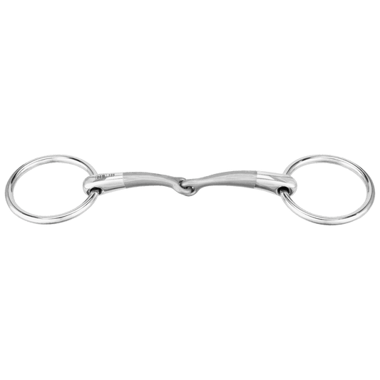 Sprenger SATINOX Pony Wassertrense 12 mm einfach gebrochen Edelstahl