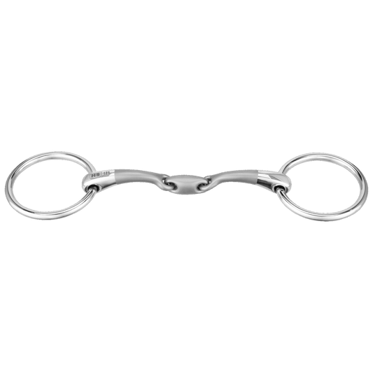 Sprenger SATINOX Pony Wassertrense 12 mm doppelt gebrochen Edelstahl