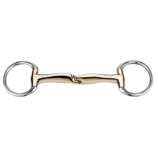 Sprenger novocontact Olivenkopf Unterlegtrense 14 mm einfach gebrochen Sensogan