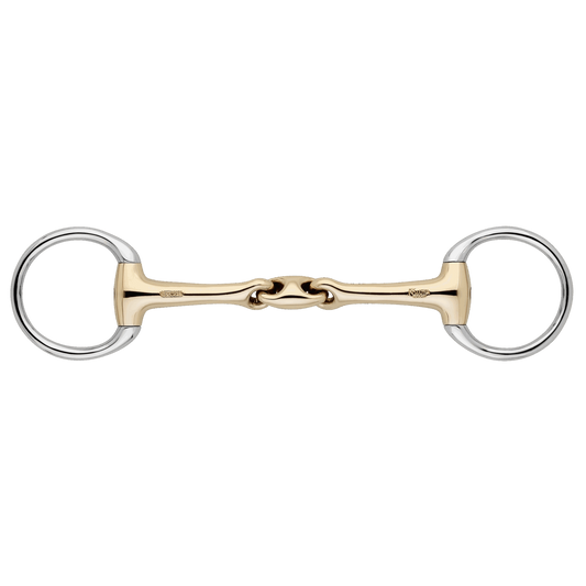 Sprenger KK ULTRA Olivenkopf Unterlegtrense 14 mm doppelt gebrochen Sensogan