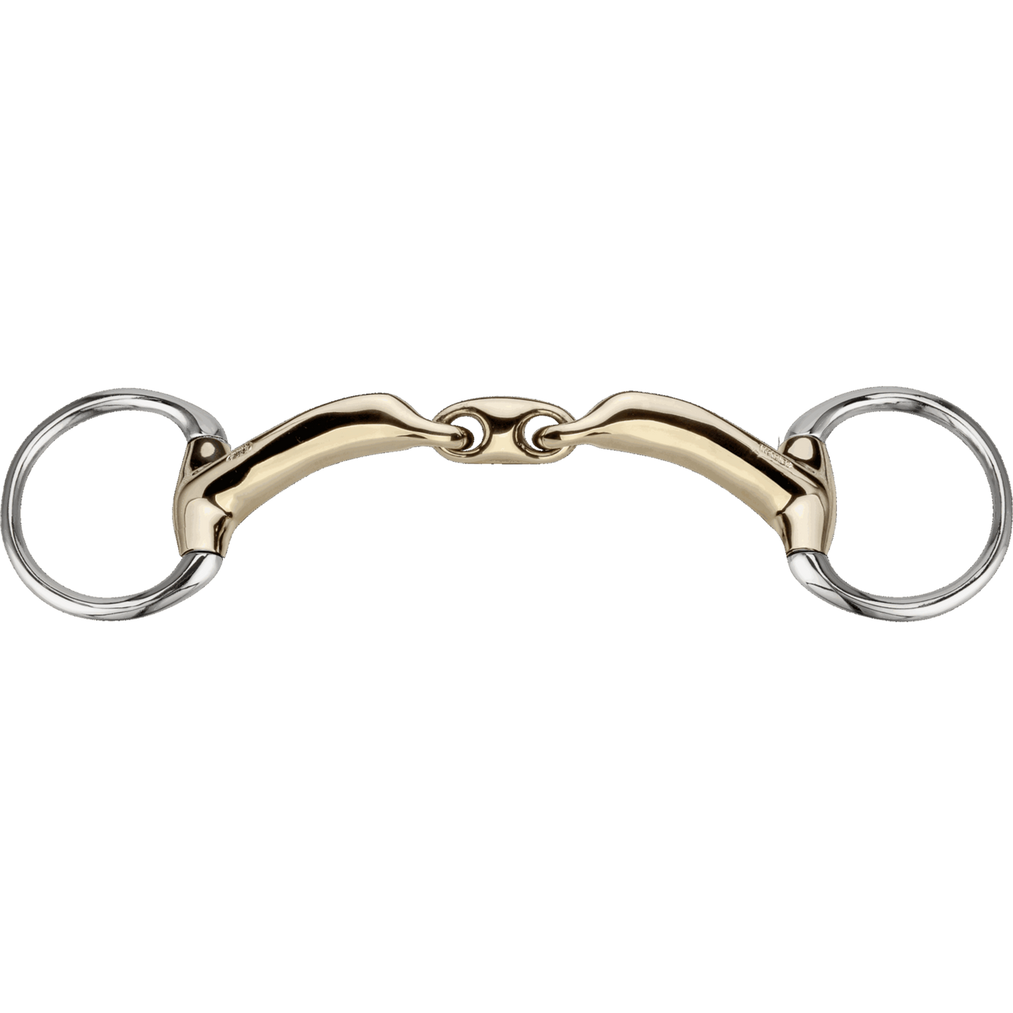 Sprenger novocontact Olivenkopf Unterlegtrense 14 mm doppelt gebrochen Sensogan