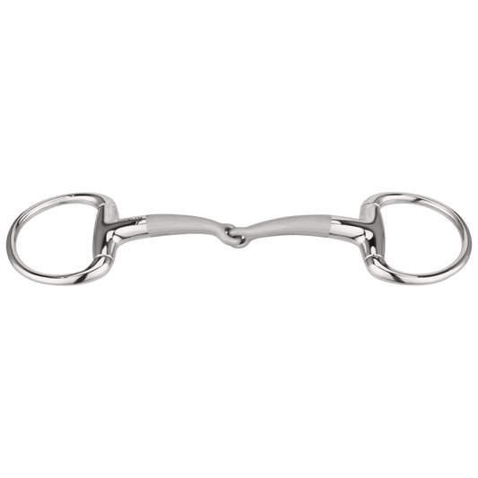 Sprenger SATINOX Olivenkopf Unterlegtrense 14 mm einfach gebrochen Edelstahl