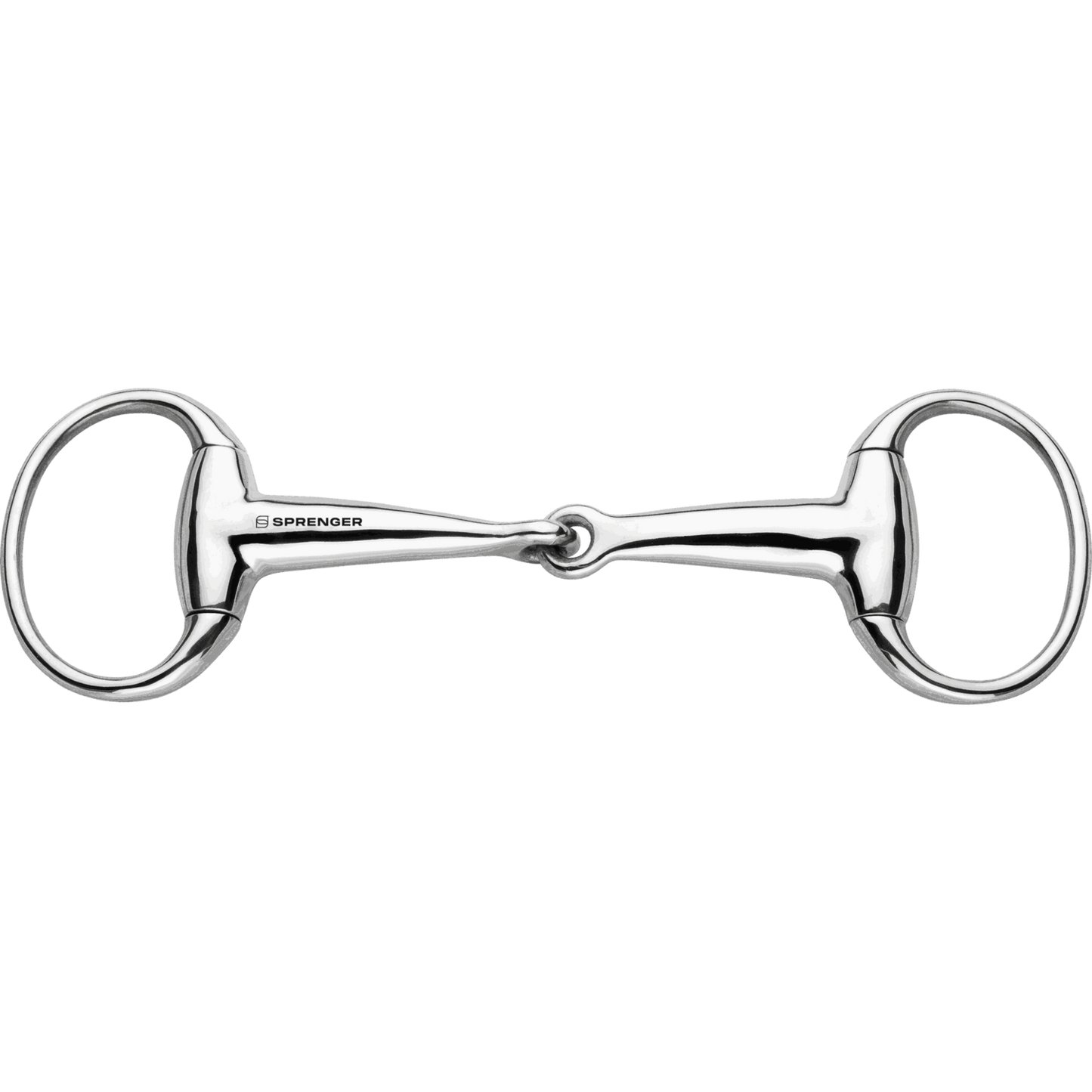Sprenger Olivenkopf 18 mm Mundstück hohl einfach gebrochen Edelstahl