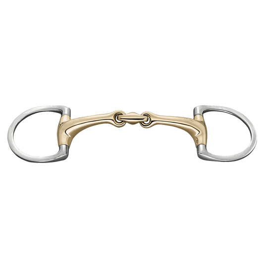 Sprenger Dynamic RS Olivenkopfgebiss mit D förmigem Ring 16 mm doppelt Sensogan