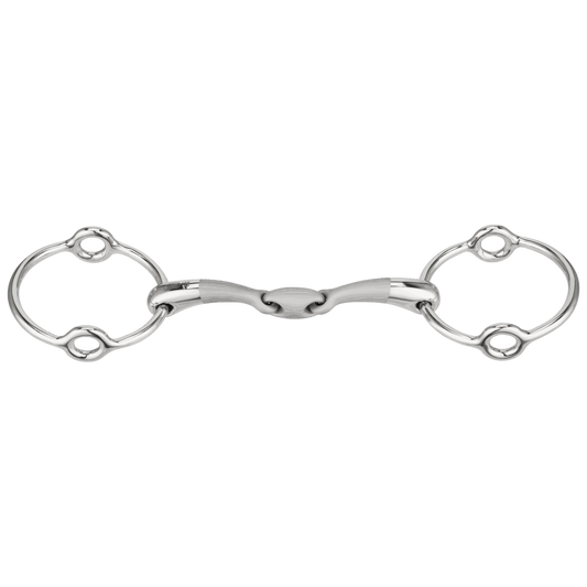 Sprenger SATINOX Aufziehtrense 14 mm doppelt gebrochen Edelstahl