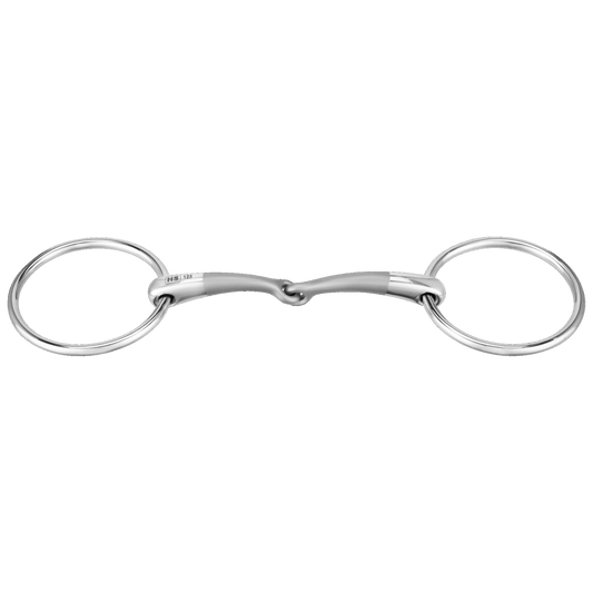 Sprenger SATINOX Pony Wassertrense 12 mm einfach gebrochen Edelstahl