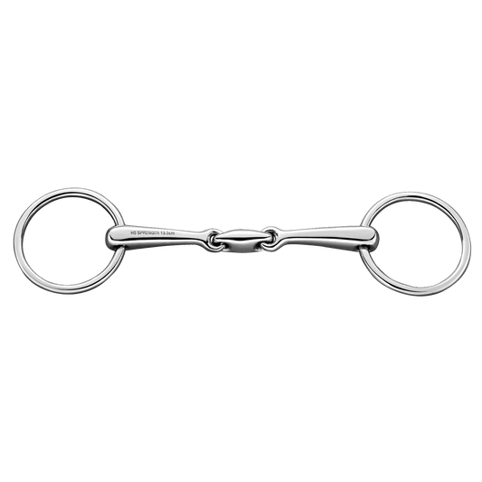 Sprenger MAX Control Unterlegtrense 12 mm mit Stangenwirkung Edelstahl