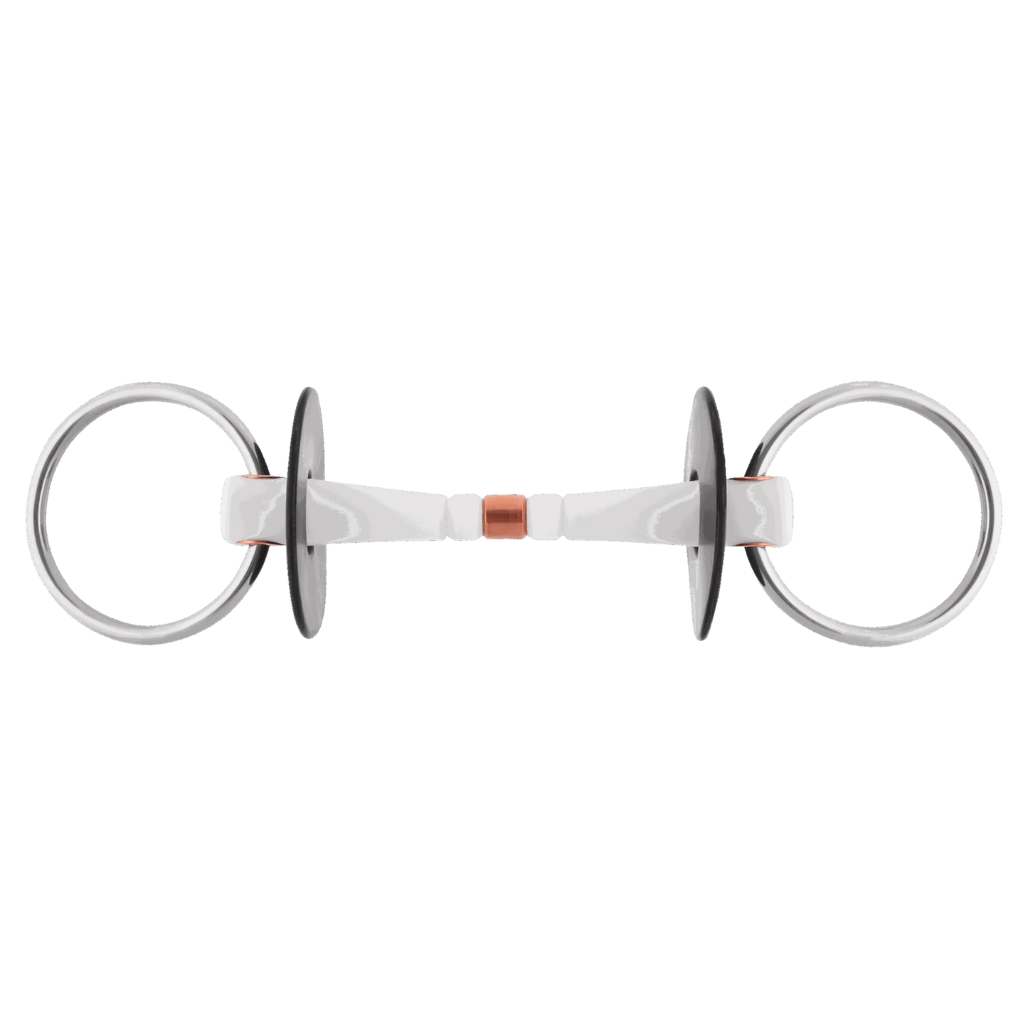Sprenger Nathe Arbeitsgebiss 20 mm biegsam mit Kupfermittelstück Thermoplast