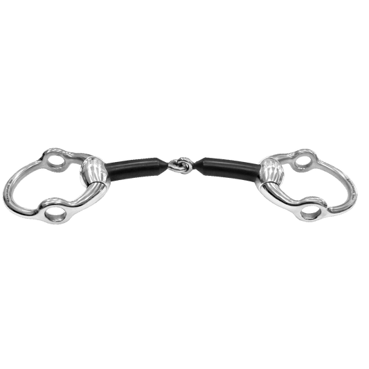 Sprenger Aufzieh Olivenkopfgebiss 16 mm Hartcarbon mit Aufziehringen Edelstahl