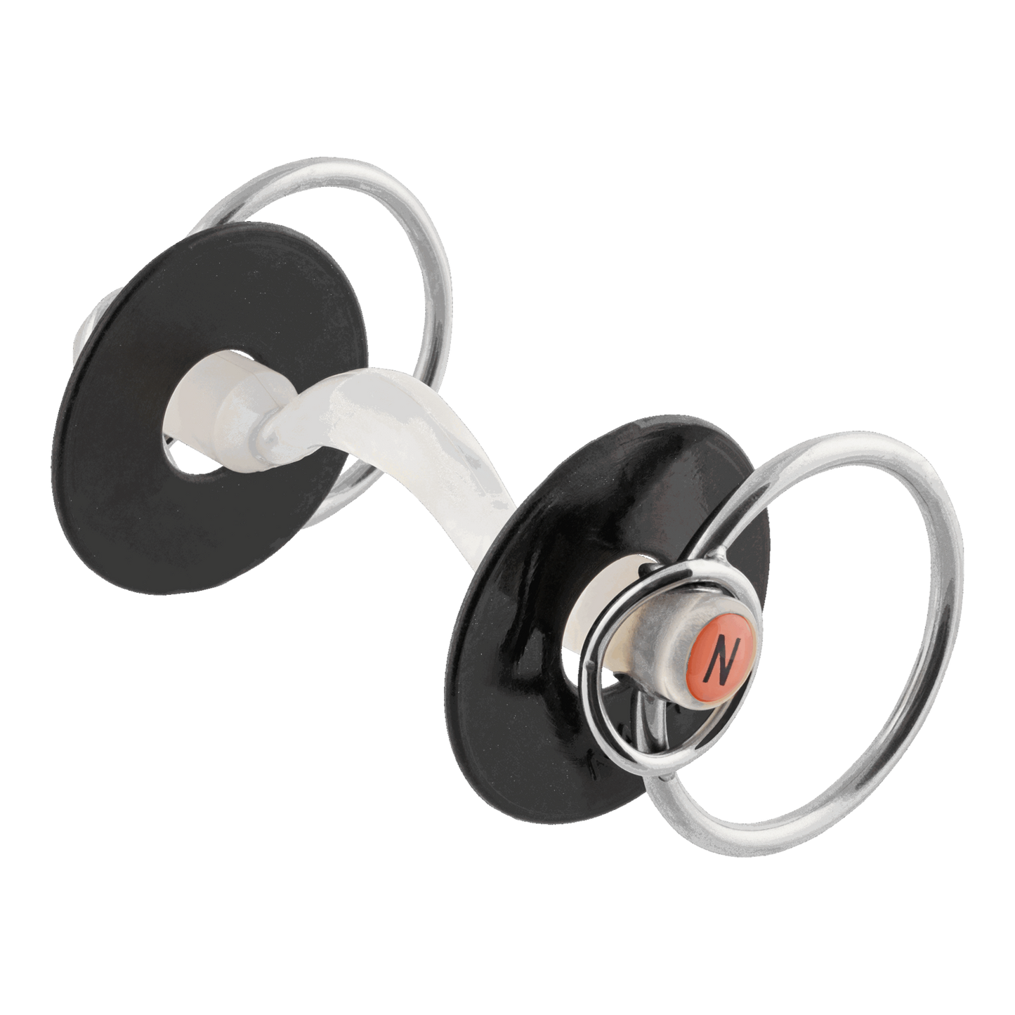 Sprenger Nathe Stangengebiss 20mm mit Zungenfreiheit zusätzlichem kleinen Ring