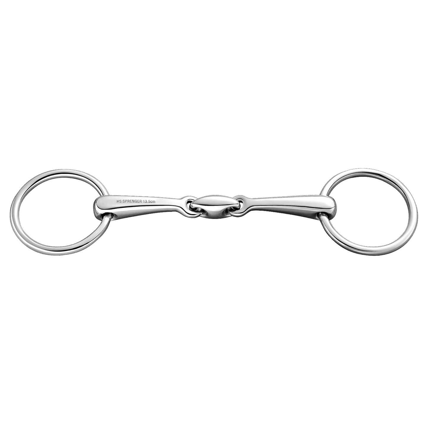 Sprenger Unterlegtrense 14 mm doppelt gebrochen Edelstahl