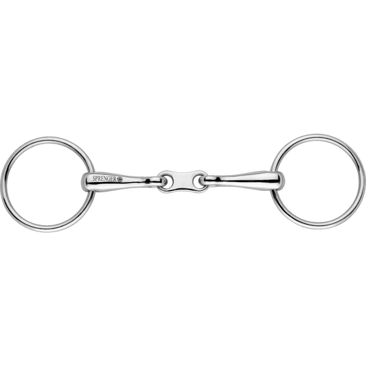 Sprenger French Link 16 mm doppelt gebrochen Edelstahl