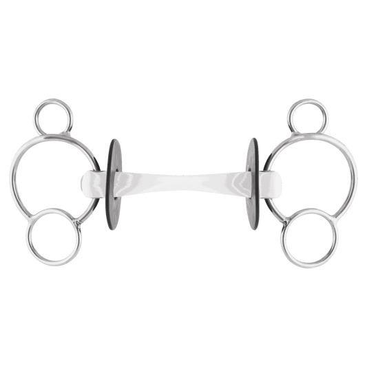 Sprenger Nathe 3Ring Gebiss 20 mm mit biegsamer Stange Thermoplast