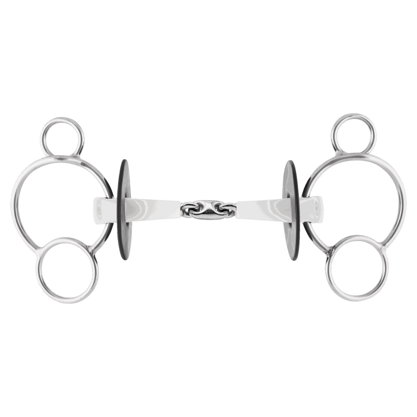 Sprenger Nathe 3Ring Gebiss 18 mm doppelt gebochen Thermoplast