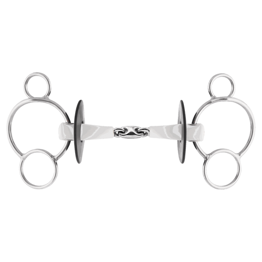 Sprenger Nathe 3Ring Gebiss 20 mm doppelt gebochen Thermoplast