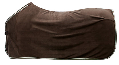 EQuest Abschwitzdecke Fleece REGULAR in Blau und Mocha