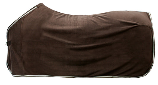 EQuest Abschwitzdecke Fleece REGULAR in Blau und Mocha