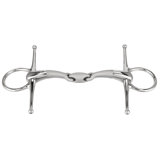 Sprenger SATINOX Schenkeltrense 14 mm doppelt gebrochen Edelstahl