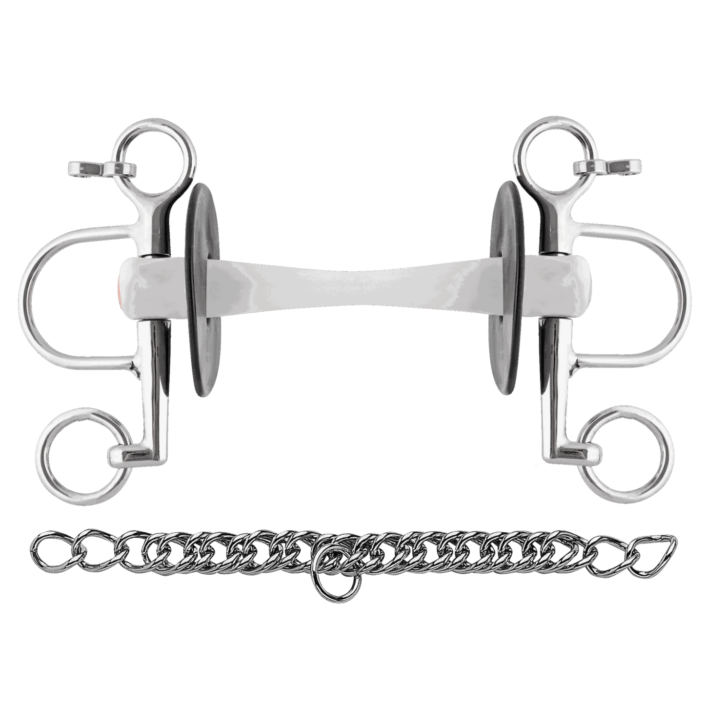 Sprenger Nathe Pelham 20 mm mit biegsamer Stange und kurzen Anzügen Thermoplast