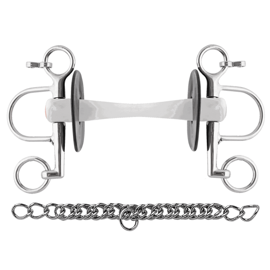 Sprenger Nathe Pelham 20 mm mit biegsamer Stange und kurzen Anzügen Thermoplast