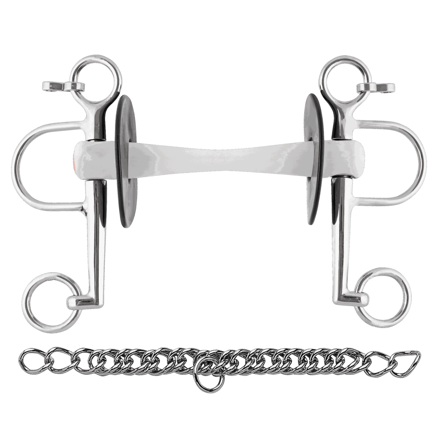 Sprenger Nathe Pelham 20 mm mit biegsamer Stange und langen Anzügen
