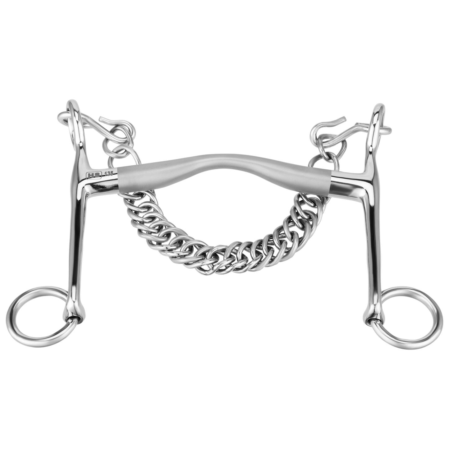 Sprenger SATINOX Reitkandare 12 mm Stange Edelstahl rostfrei