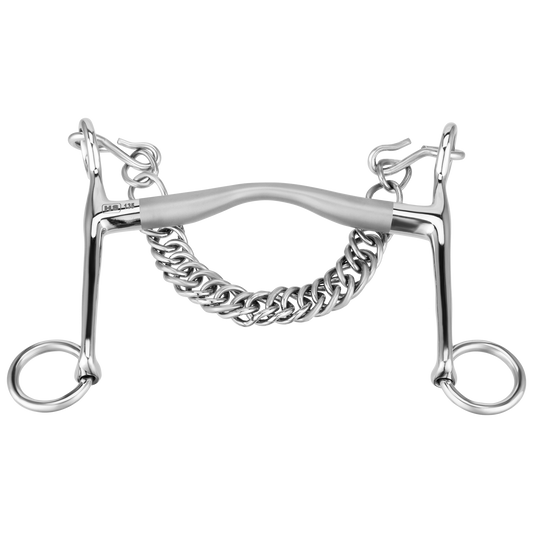Sprenger SATINOX Reitkandare 14 mm Stange Edelstahl rostfrei