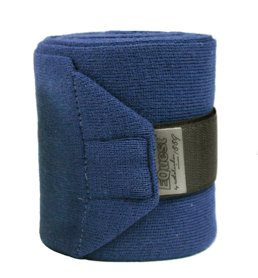 EQuest Strickbandagen ACRYL - Max Stallbandagen(4,5m) 2er Set in verschiedenen Farben