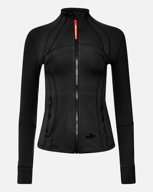 eaSt Jacket light Jersey Reitjacke in schwarz