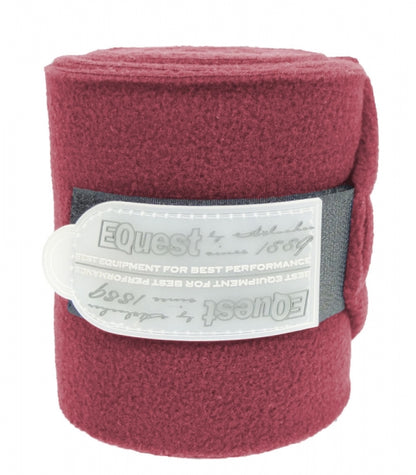 EQuest Bandagen ALPHA FLEECE - Regular Set (4er inkl. Tasche) in vielen Farben