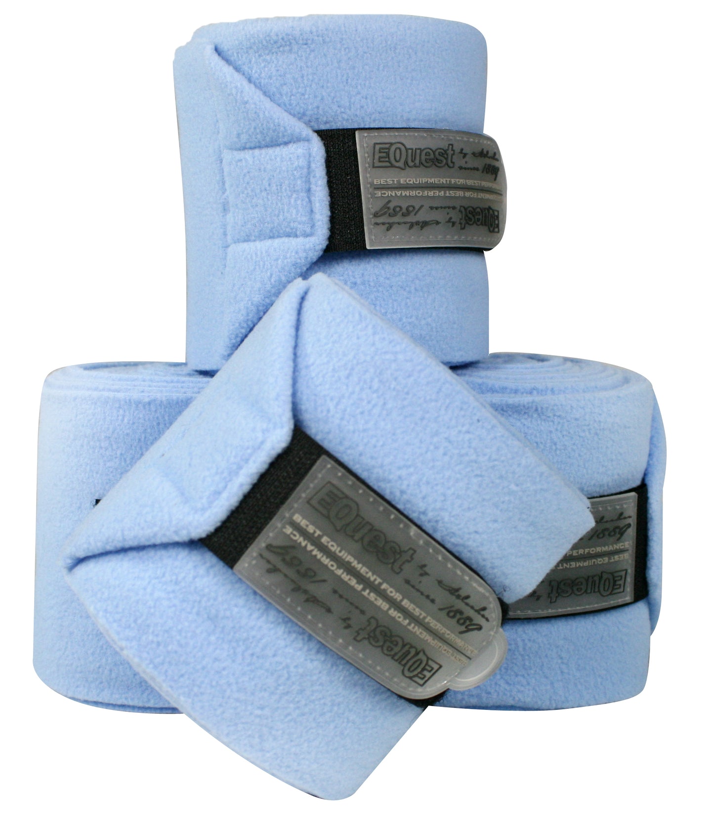 EQuest Bandagen ALPHA FLEECE - Regular Set (4er inkl. Tasche) in vielen Farben
