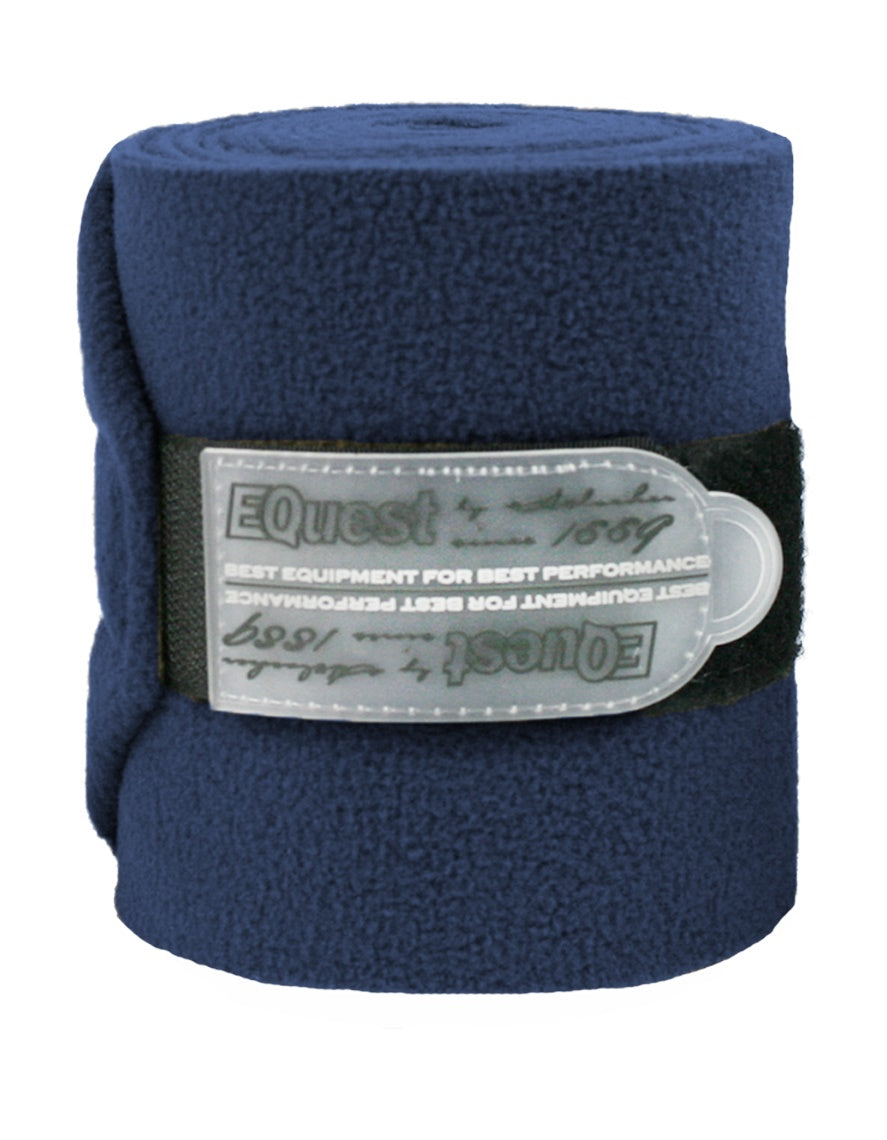 EQuest Bandagen ALPHA FLEECE - Regular Set (4er inkl. Tasche) in vielen Farben