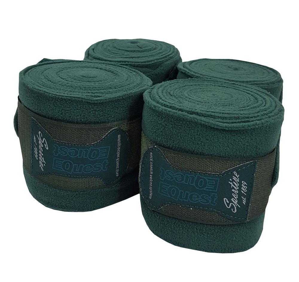 Fleece Bandagen EQUEST - 4er Set Antipilling in zwei Farben
