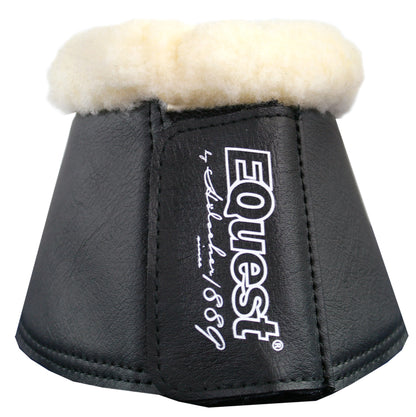 EQuest Hufglocken mit Fell in verschiedenen Farben (2er Set)