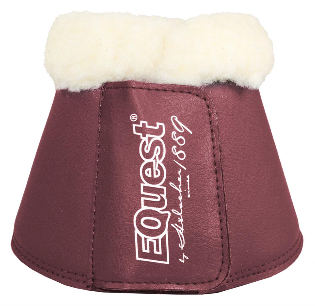 EQuest Hufglocken mit Fell in verschiedenen Farben (2er Set)