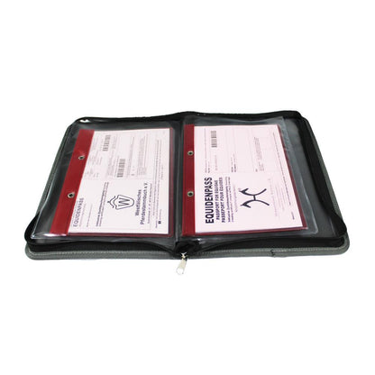 EQuest Equidenpass-Mappe incl. EQuest Logo - (für 4 Pässe ), verschiedene Farben